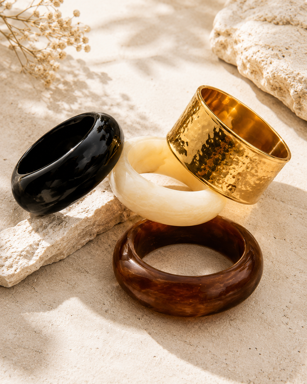 Lot de bracelets jonc